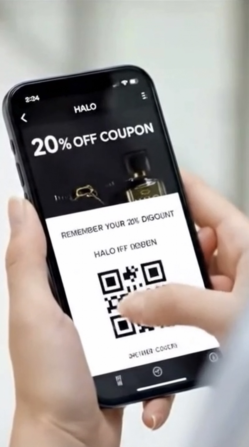 HALO push notification example